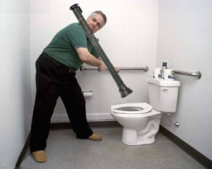 déboucher toilettes