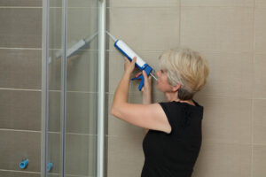 Entretien salle de bain .